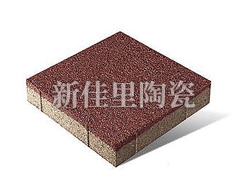 福州300*300mm 陶瓷透水砖 红色