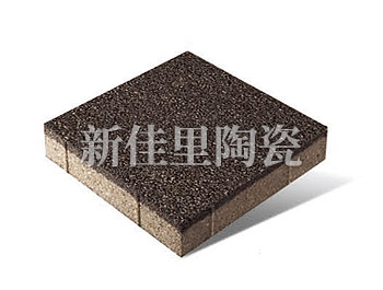 福州300*300mm 陶瓷透水砖 深灰