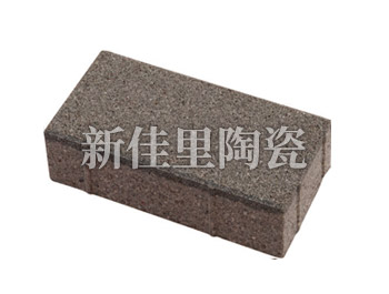 陶瓷透水砖300*150*80mm 浅灰